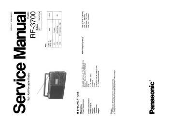 National Panasonic_National_Panasonic_Matsushita_Technics-RF3700_GX700-1994.Radio preview